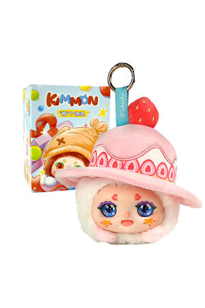Pop-culture pluche 'Hat Bubble' serie - Blind Box collectie - Verzamelfiguren met sleutelhanger