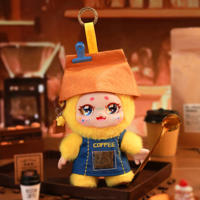 thumbnail: Kimmon Pop-culture pluche 'Let's Cafe' serie - Blind Box collectie - Verzamelfiguren