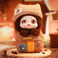 thumbnail: Kimmon Pop-culture pluche 'Let's Cafe' serie - Blind Box collectie - Verzamelfiguren