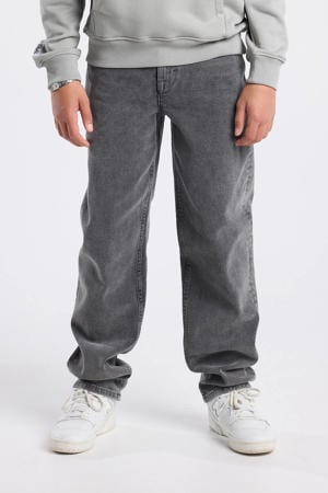 straight leg jeans grey denim