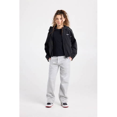 America Today tussenjas zwart Meisjes Polyester Capuchon Effen - maat 170/176 afbeelding
