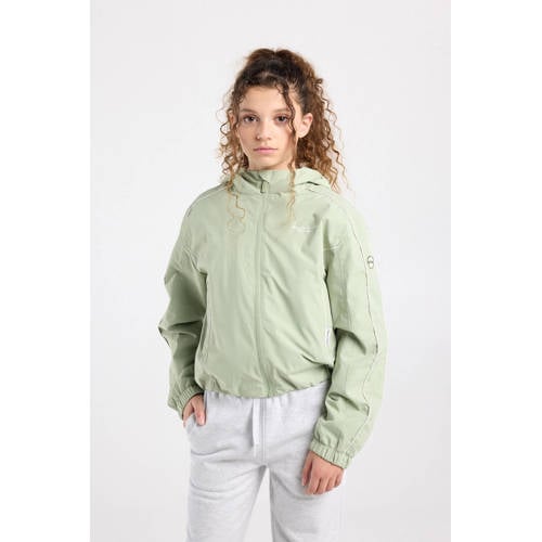 America Today tussenjas lichtgroen Meisjes Polyester Capuchon Effen - maat 134/140 afbeelding