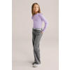 WE Fashion longsleeve lavendel rib gebreid