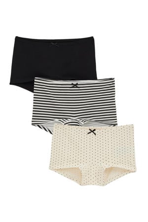 hipster - zwart/beige (set van 3)