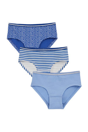 slip - blauw (set van 3)