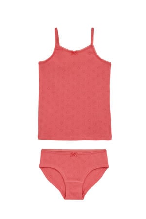 hemd + slip roze