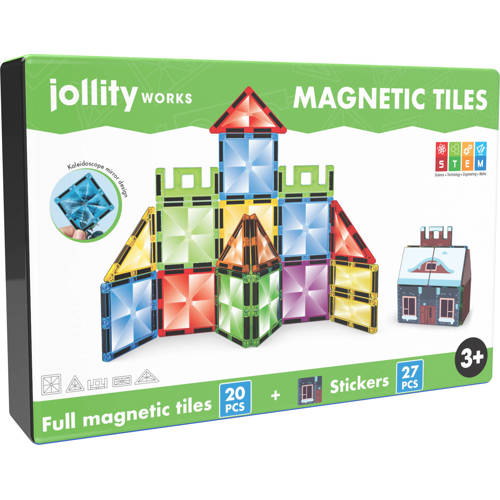 MAGNETICS Magnetische Bouwblokken STEM 20 pcs Magnetisch speelgoed afbeelding