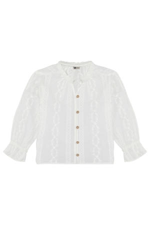 blouse wit broderie
