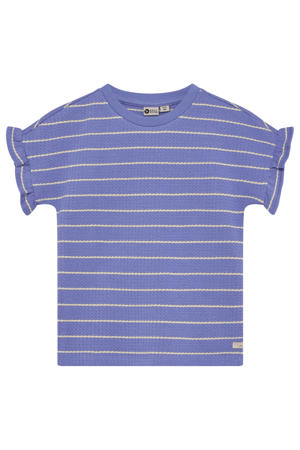 gestreepte T-shirt blauw