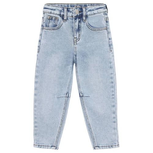 Daily7 barrel jeans light blue denim Blauw Effen - maat 92 afbeelding