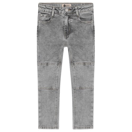 Daily7 straight leg jeans grey denim Grijs Jongens Stretchdenim Effen - maat 116 afbeelding
