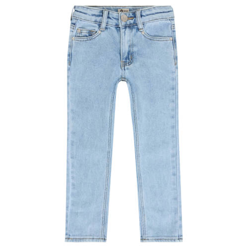 Daily7 straight leg jeans light blue denim Blauw Effen - maat 116 afbeelding