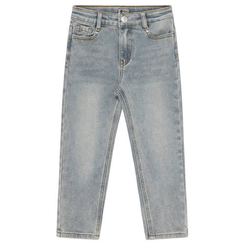 Daily7 loose fit jeans baggy jeans blauw Jongens Stretchdenim Effen - maat 92 afbeelding