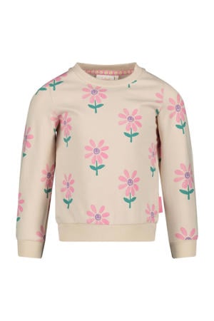 sweater Rolling into Spring offwhite/roze