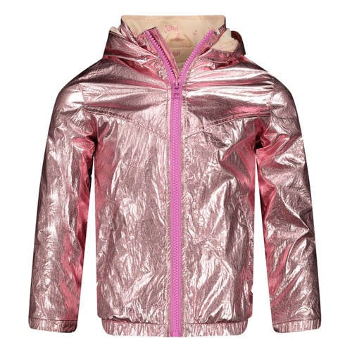 Jubel zomerjas Rolling into Spring roze Meisjes Nylon Ronde hals Effen - maat 116 afbeelding