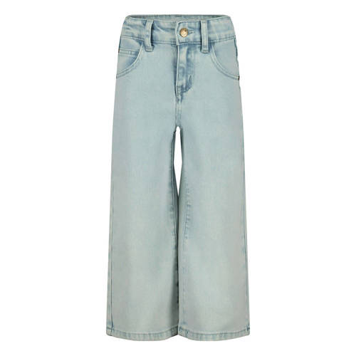 Jubel wide leg jeans Summer Denims light blue denim Blauw Effen - maat 104 afbeelding
