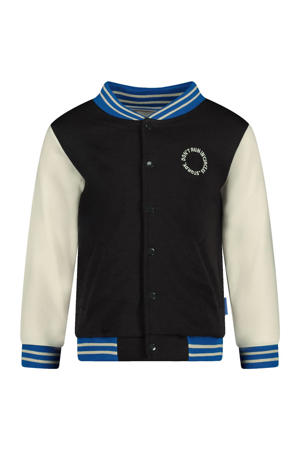 baseball jack Run the Day antraciet/blauw