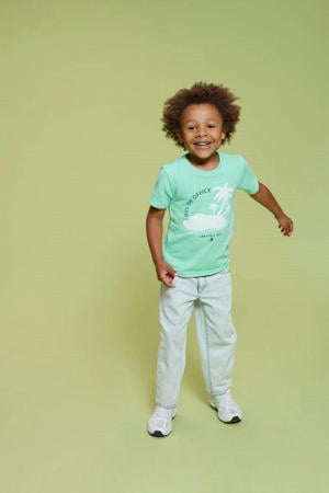 wide leg jeans Summer Denims light blue denim
