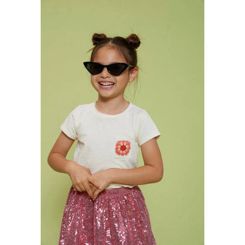 Jubel rok Salsa Sunset met pailletten roze/bordeaux Meisjes Polyester-katoen - maat 104 afbeelding