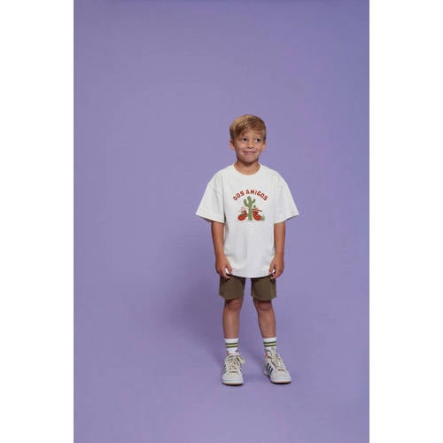 Sturdy casual short Desert Fiesta groen Korte broek Jongens Katoen Effen - maat 122 afbeelding