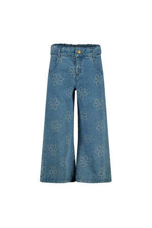 wide leg jeans Rolling into Spring light blue denim