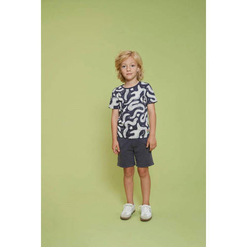 Sturdy casual short Lagoon Legends donkerblauw Korte broek Jongens Stretchkatoen - maat 92 afbeelding