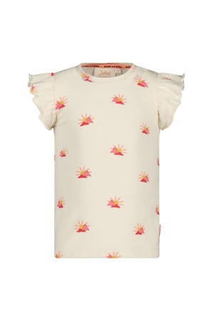 T-shirt Salsa Sunset ecru/roze