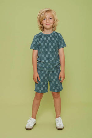 badstof T-shirt Lagoon Legends petrol