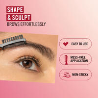 thumbnail: Rimmel London Wonder'Freeze Brow Lamination wenkbrauwgel - 004 Deep Brown