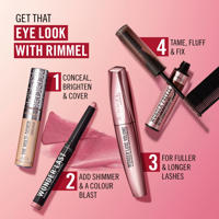 thumbnail: Rimmel London Wonder'Freeze Brow Lamination wenkbrauwgel - 004 Deep Brown