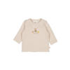 Feetje longsleeve Honey Bear ecru