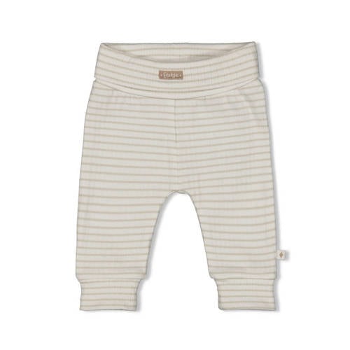 Feetje regular waist gestreepte sweatpants mintgroen Broek Jongens/Meisjes Katoen - maat 68 afbeelding
