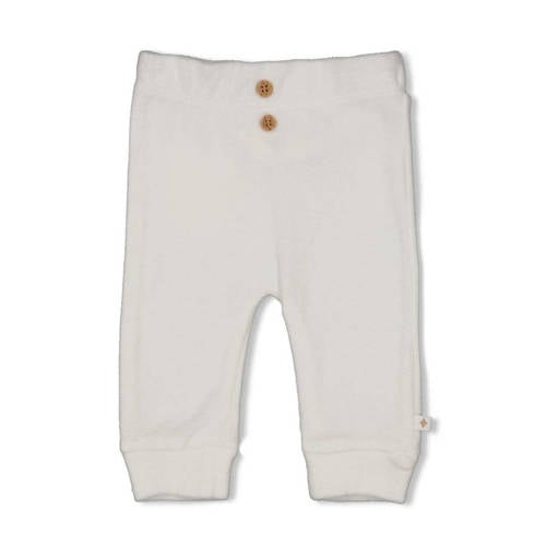 Feetje regular waist babybroek ecru Jongens/Meisjes Badstof Effen - maat 44 afbeelding