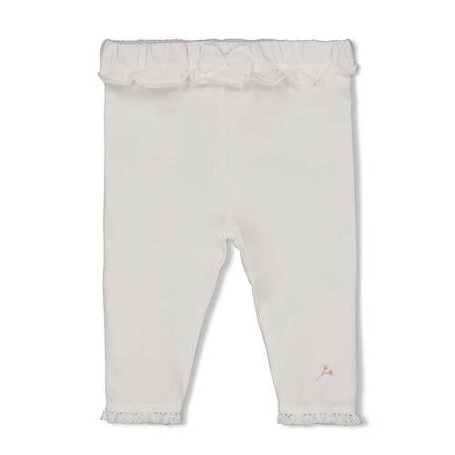 Feetje legging Delicate Flower offwhite Ecru Meisjes Katoen Effen - maat 44 afbeelding