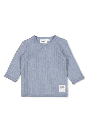 overslag longsleeve Blue Ocean blauw