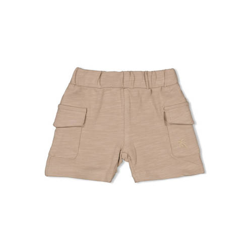 Feetje korte broek You Croc my World taupe Bruin Jongens Katoen Effen - maat 56 afbeelding