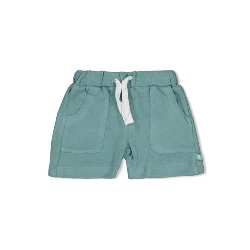 Feetje sweatshort You Croc my World groen Korte broek Jongens Katoen Effen - maat 74 afbeelding
