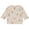 Feetje longsleeve Sssiesta ecru/bruin