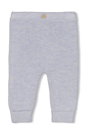 gebreide babybroek The Knits lichtblauw