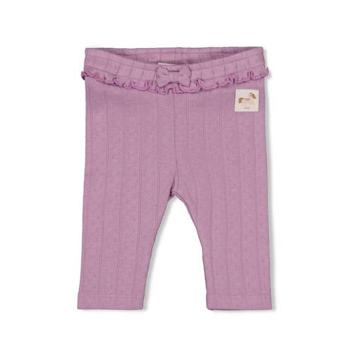 Feetje legging Flower Ranch violet Paars Meisjes Katoen Effen - maat 62 afbeelding