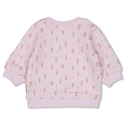 Feetje sweater Flower Ranch lila Paars Bloemen - maat 86 afbeelding