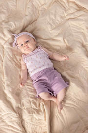 thumbnail: Feetje korte broek Flower Ranch lila