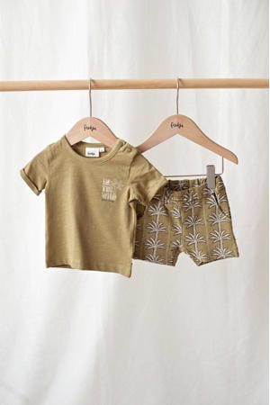 T-shirt Safari Savage groen