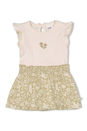 jurk Let Your Dreams Blossom groen