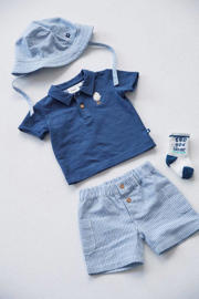 thumbnail: Feetje casual korte broek  Seaside Happiness blauw