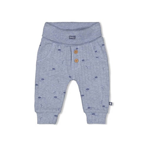 Feetje babybroek Blue Ocean blauw Jongens Katoen All over print - maat 56 afbeelding