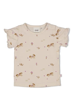 T-shirt Flower Ranch ecru