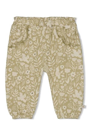 casual broek Let Your Dreams Blossom groen