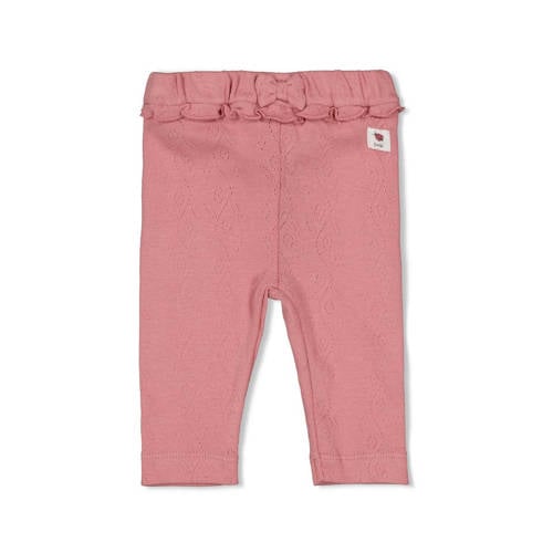 Feetje legging Ladybug roze Meisjes Katoen Effen - maat 86 afbeelding