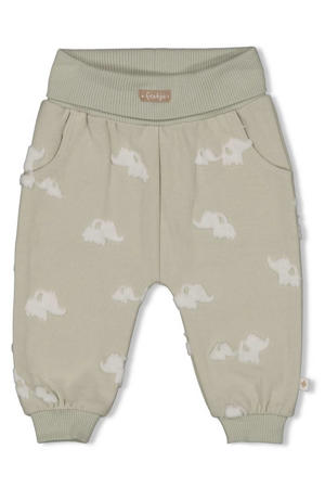 regular waist sweatpants Elephant mintgroen